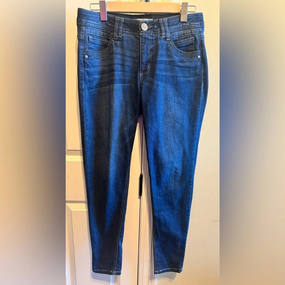 Democracy “Ab” Technology Blue Jeans Sz 8 - Picture 1 of 11